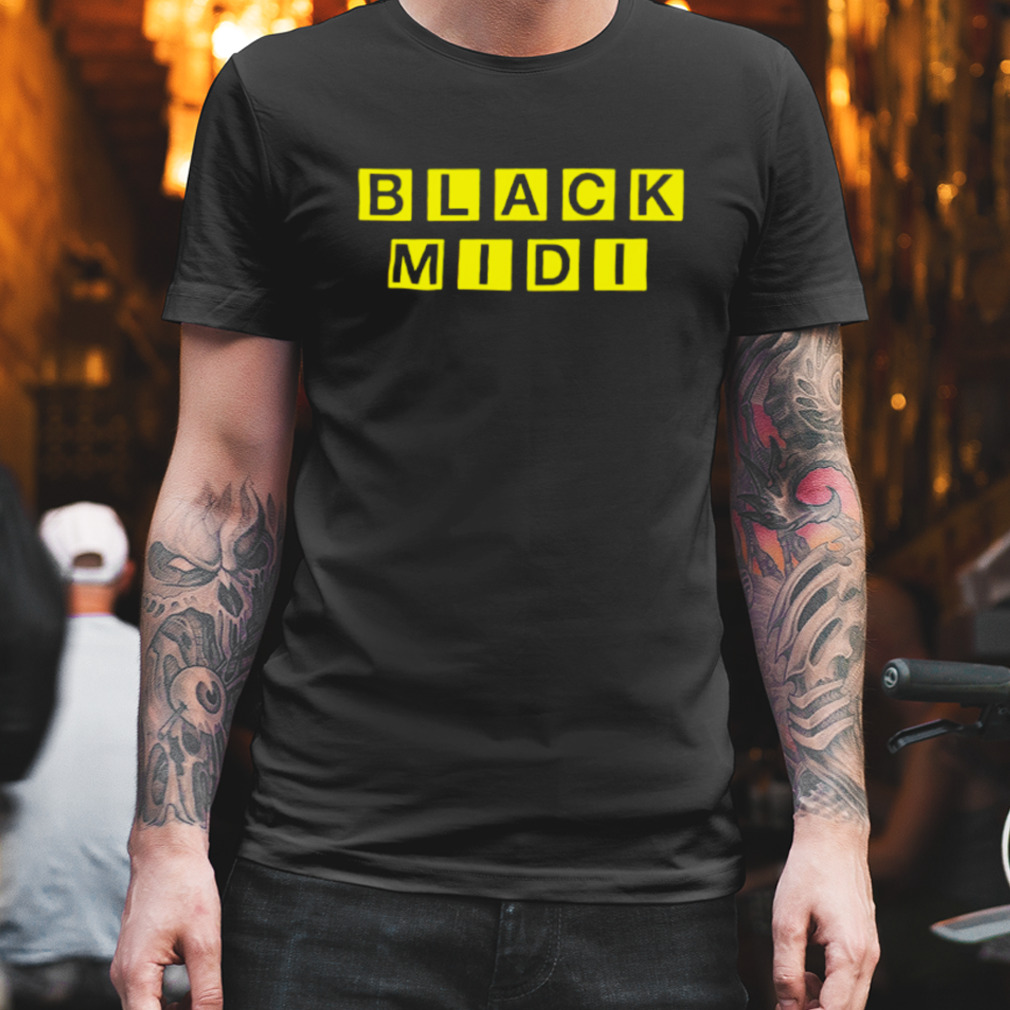 Black Midi Waffle House shirt