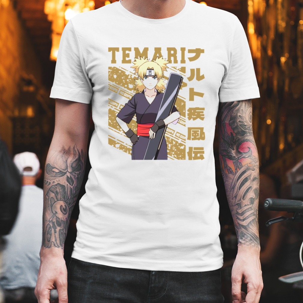 Temari Character From Naruto Shippuden shirt