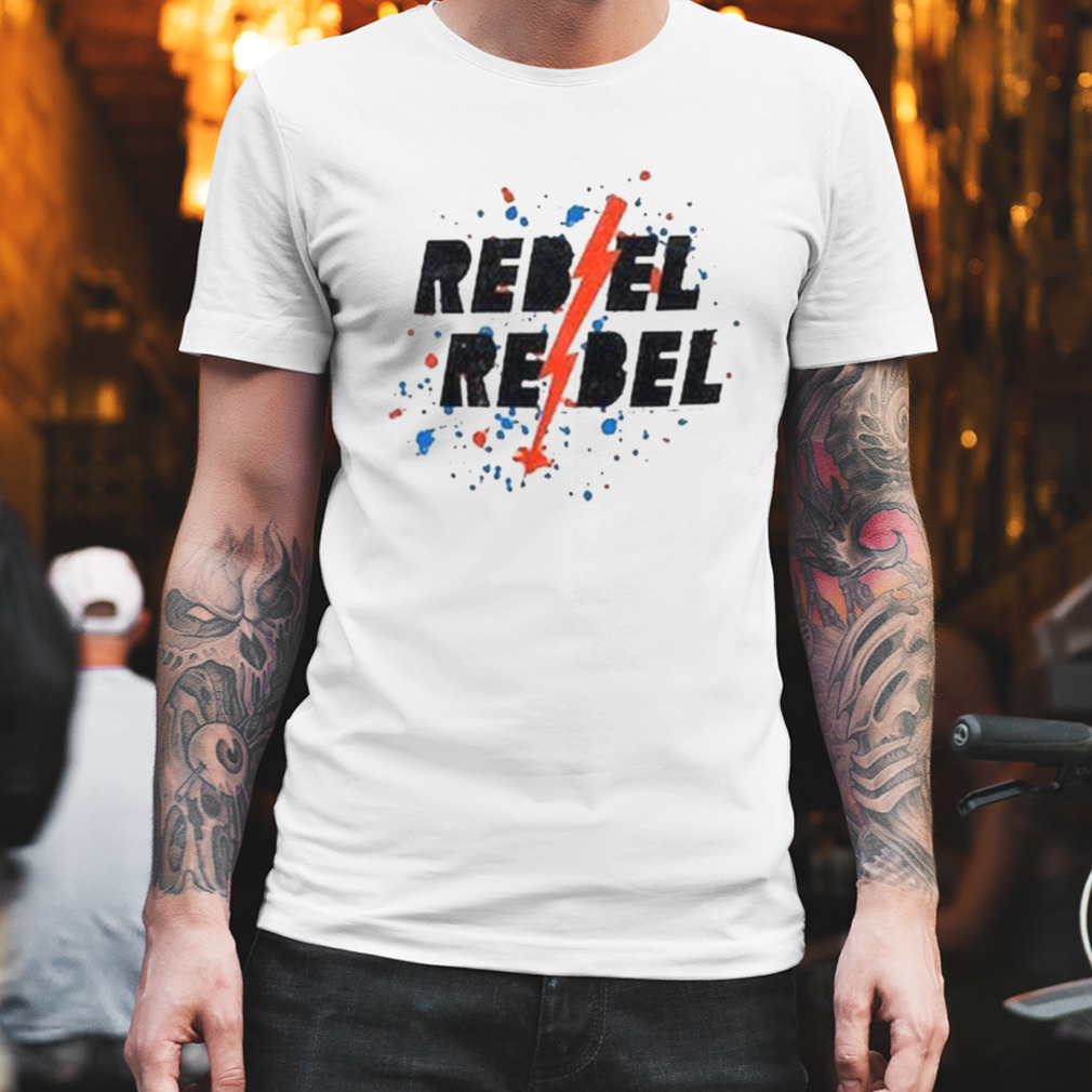 David Bowie Rebel Organic shirt