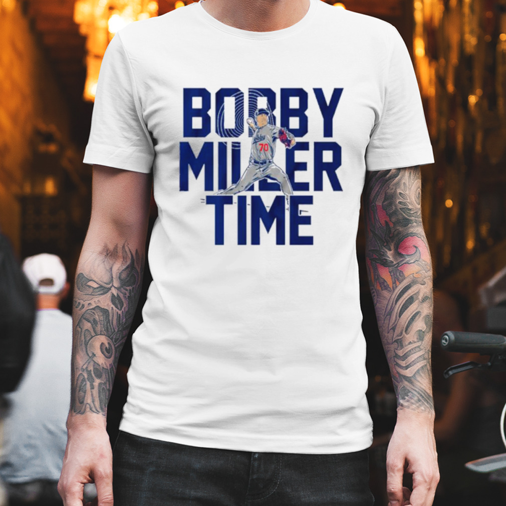 Los Angeles Angels Bobby Miller Time shirt