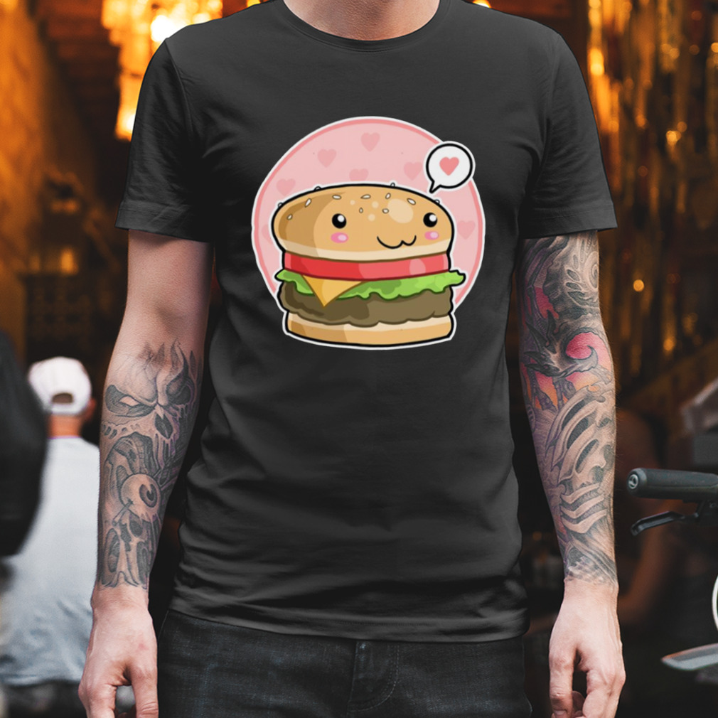 Cute Kawaii Burger Essential shirt