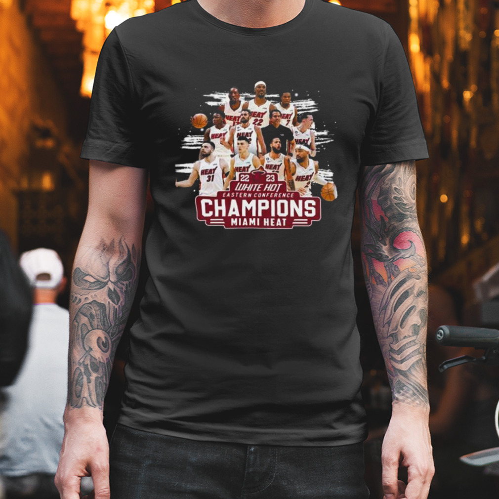 Miami Heat 2023 White Hot Eastern Conference Champions shirt