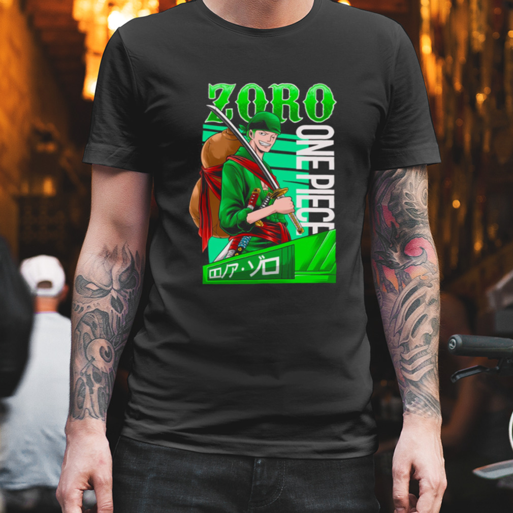 The Master Katana Zoro One Piece shirt