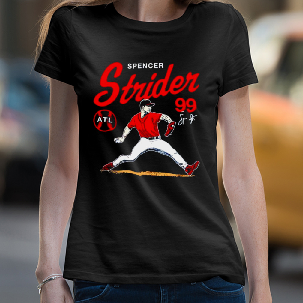 Spencer Strider 99 Atlanta baseball signature Shirt - Bring Your