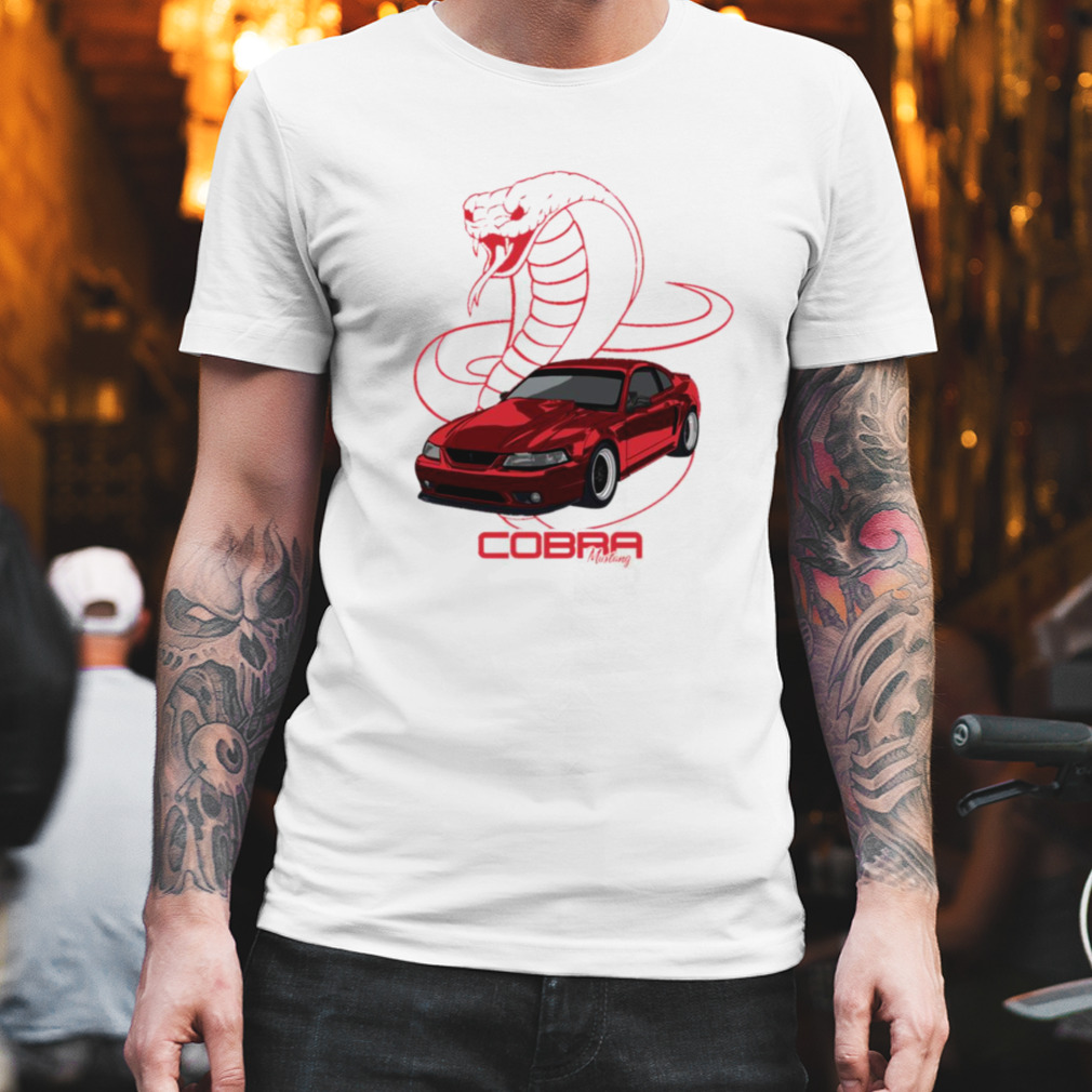 0304 Mustang Cobra Snakes Graphic shirt