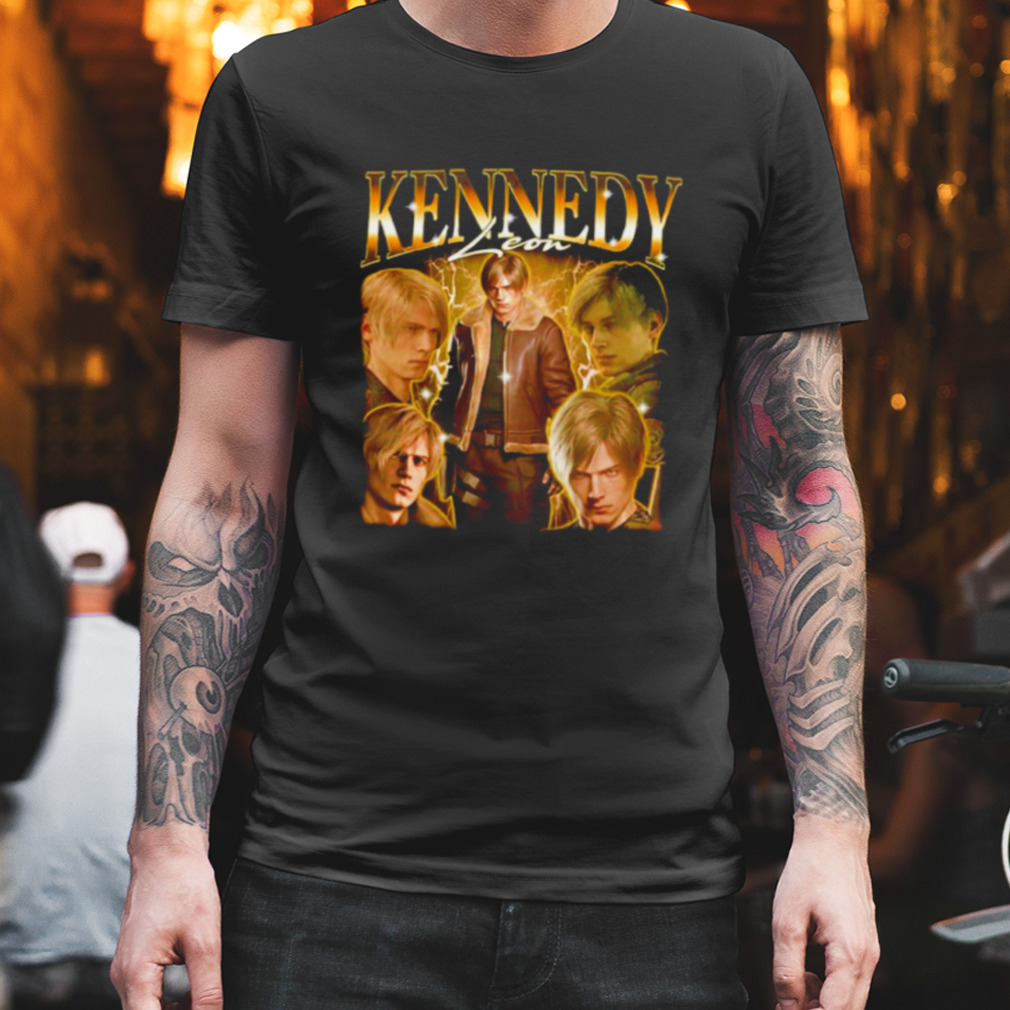 Kennedy Leon Resident Evil vintage shirt