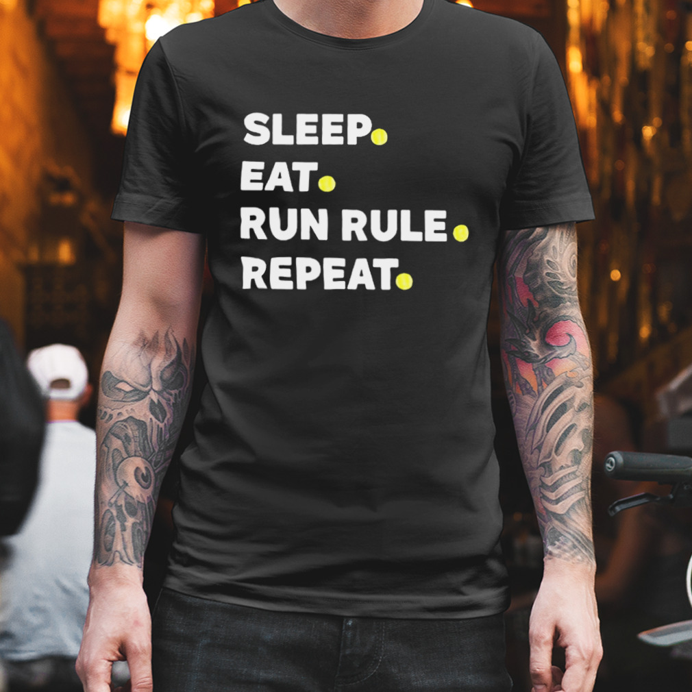 Summer of george sleep eat run rule repeat shirt