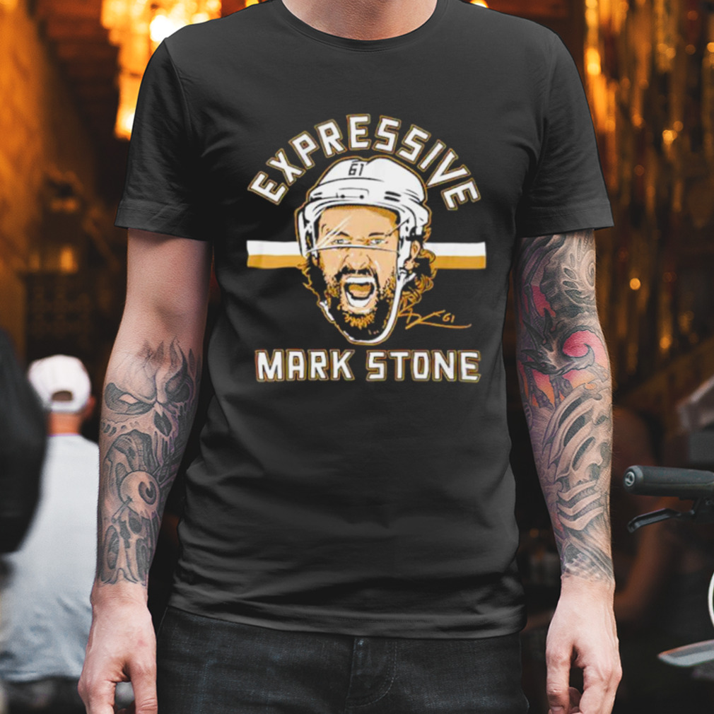 Vegas Golden Knights Expressive Mark Stone signature shirt