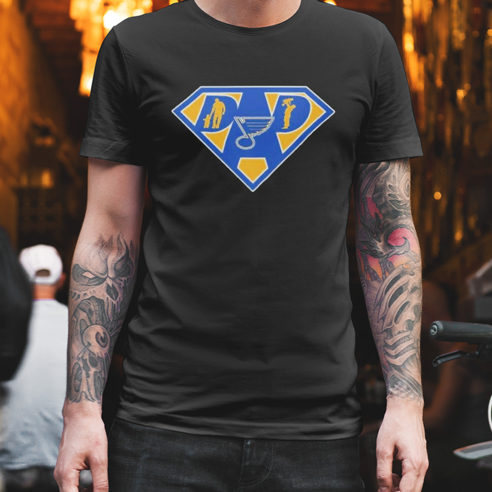 st Louis Blues Super dad shirt