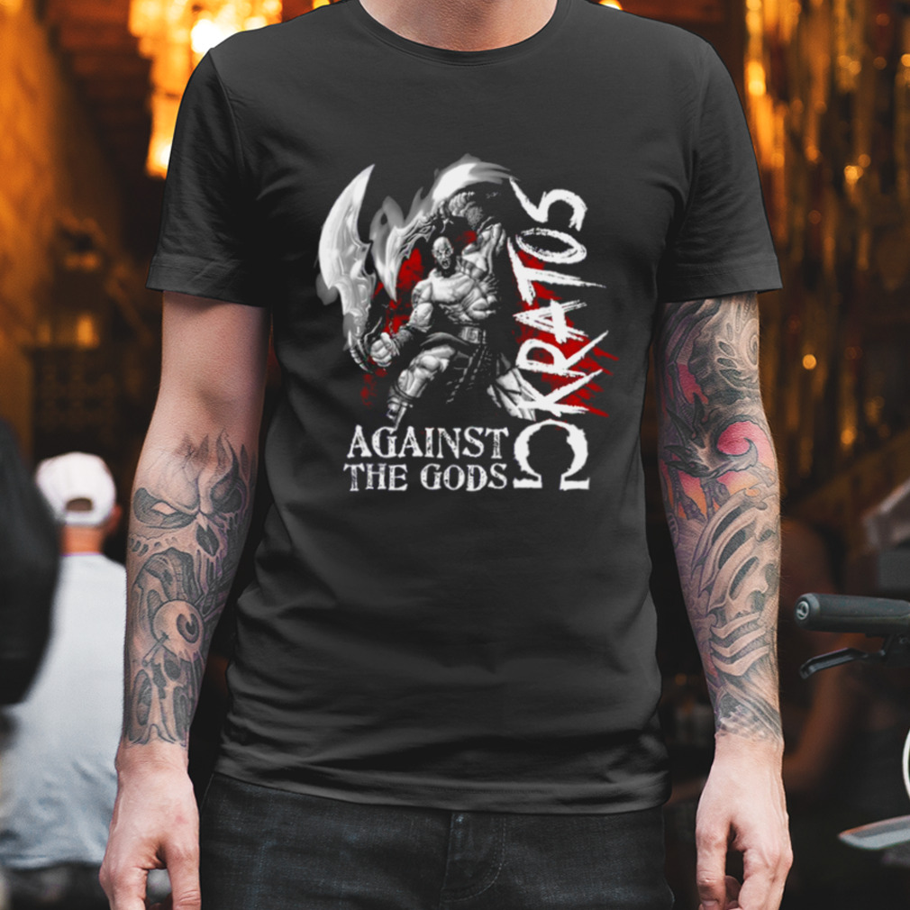 Against The God Kratos God Of War shirt