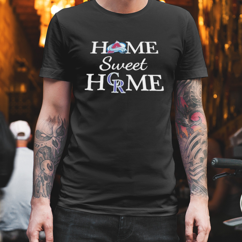 Colorado AVLC Hockey And Colorado RK Baseball Home Sweet Home shirt