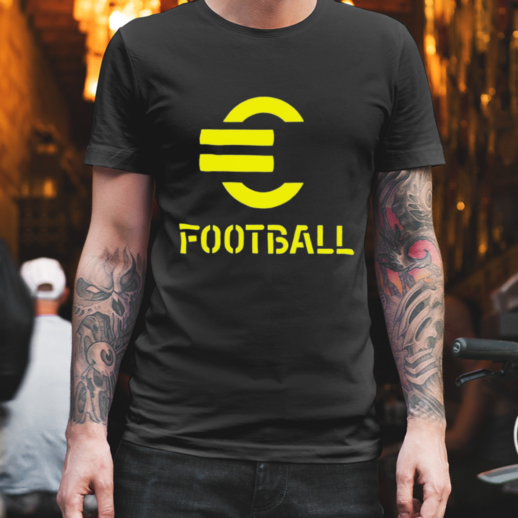 Efootball Yellow Pro Evolution Soccer shirt