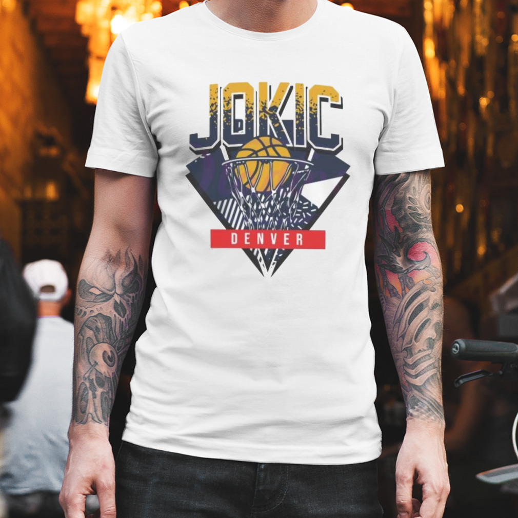 Jokic Denver Retro Basketball NBA 2023 shirt