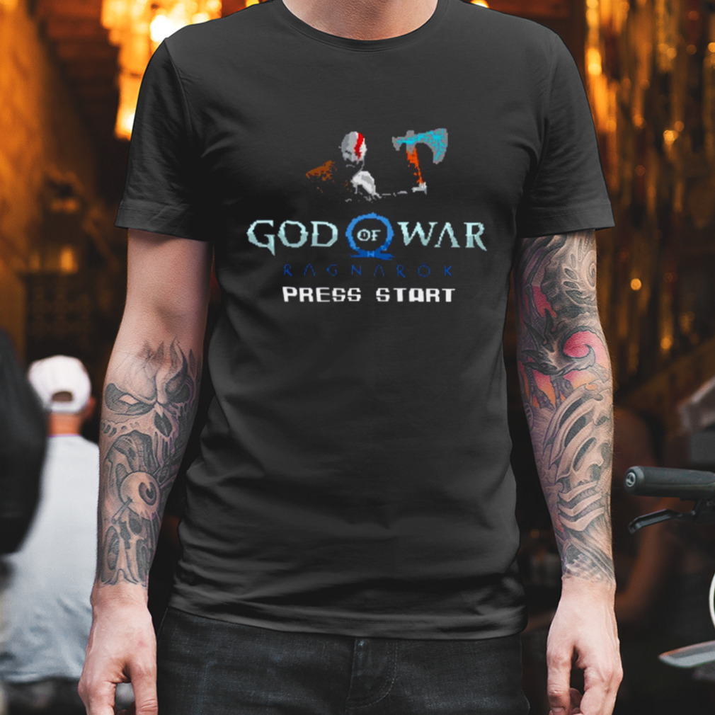 Ragnarok 8 Bits God Of War shirt