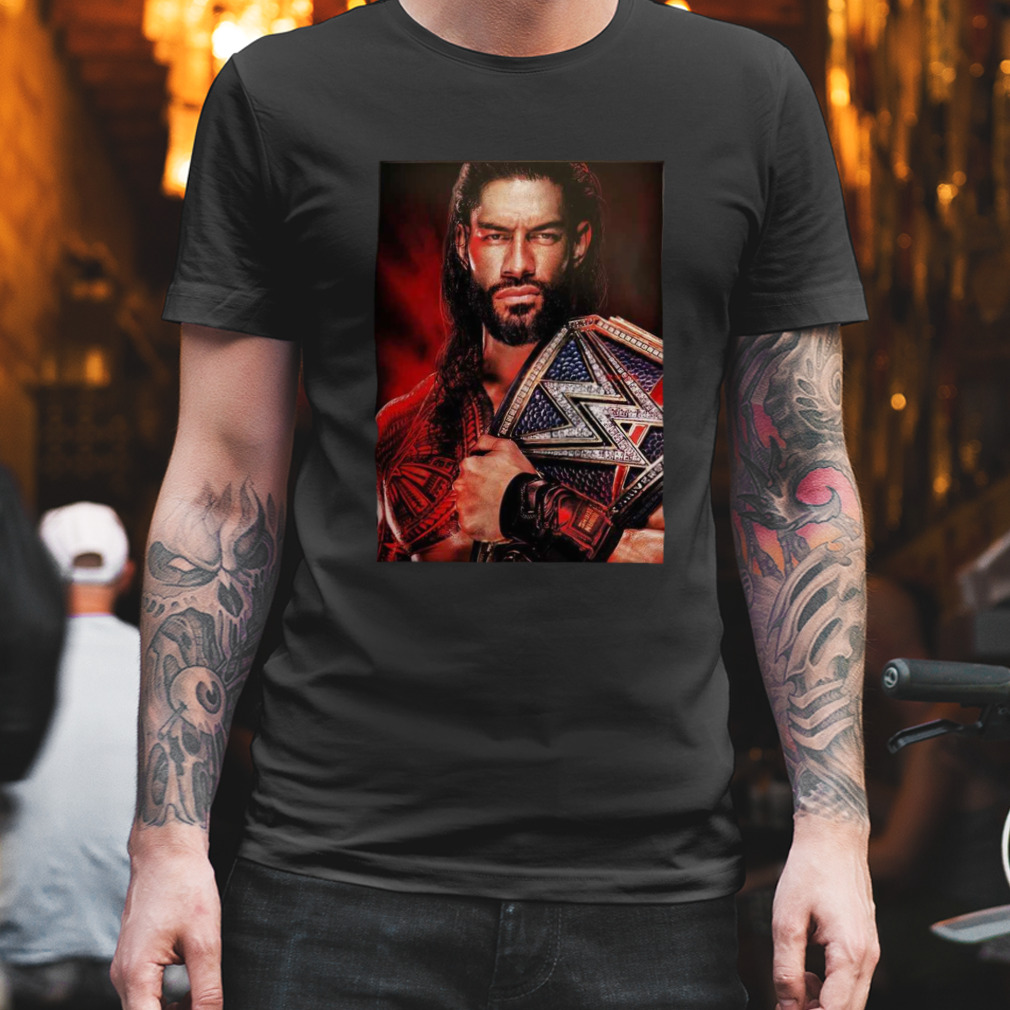 Roman Reigns God Of War At WWE Universal Championship T-Shirt