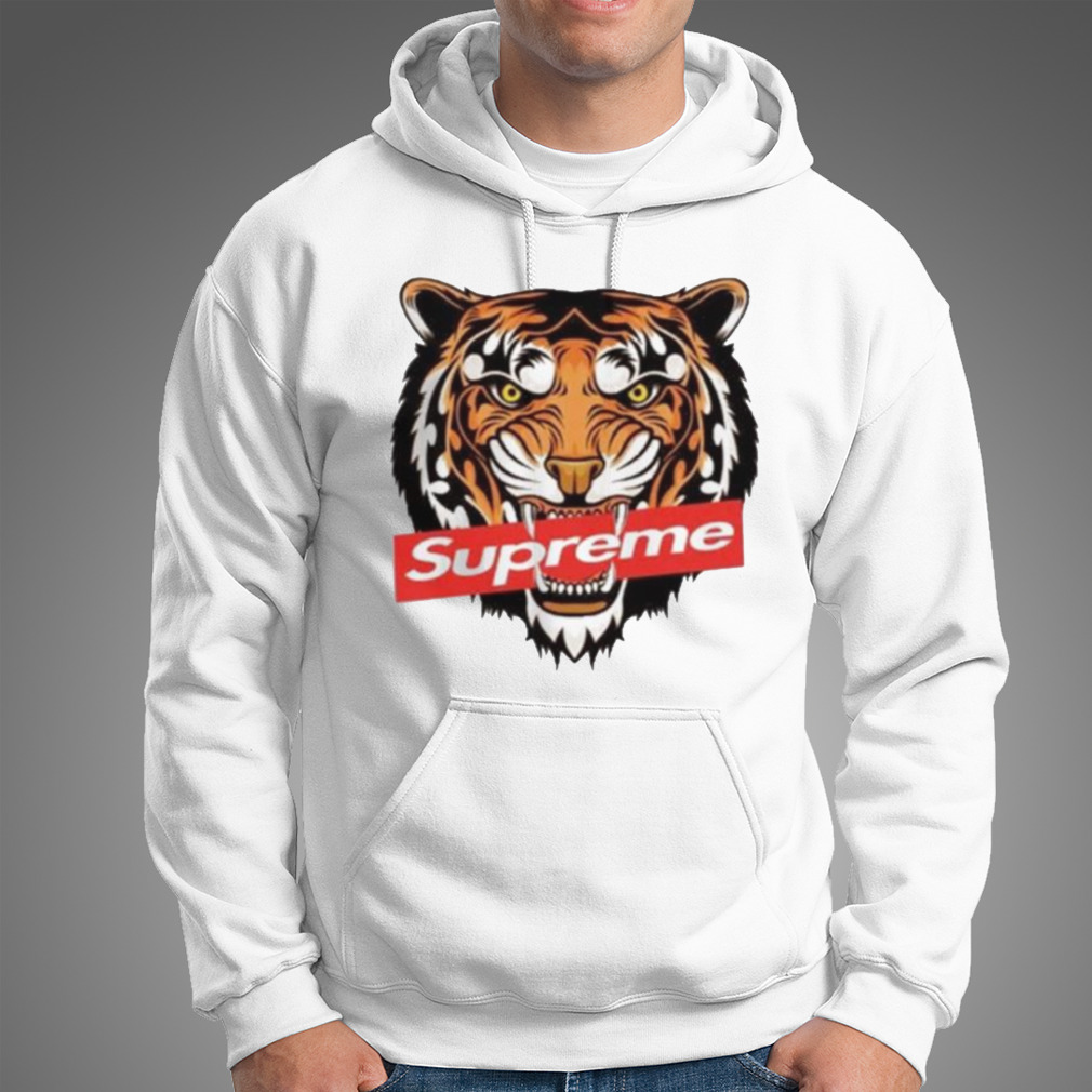 Strøm gallon Misforstå Tiger Supreme Box Logo Shirt