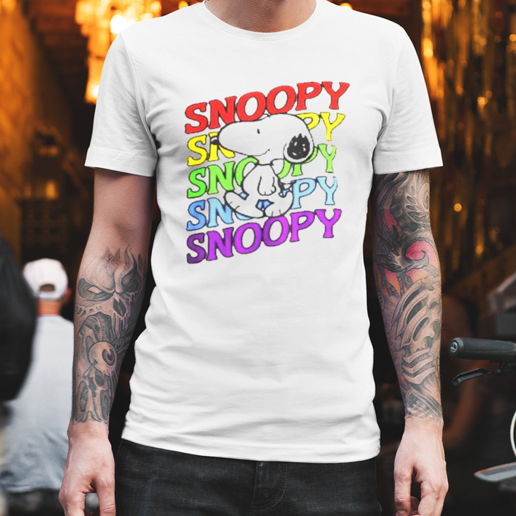 Snoopy Pride shirt