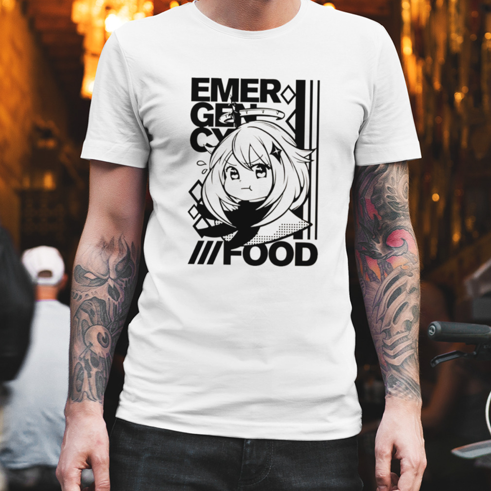 Emergency Food Paimon Genshin Impact shirt