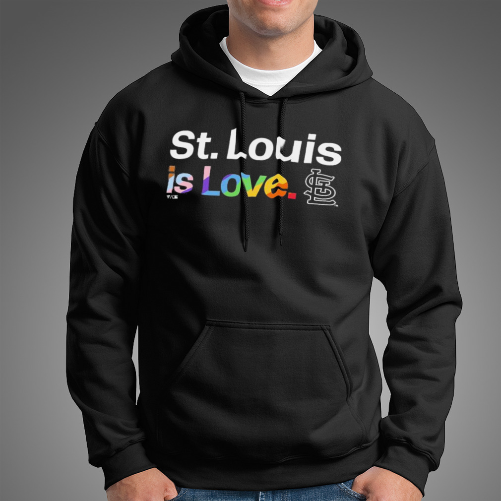 St. Louis Cardinals Is Love City Pride Shirt - Limotees