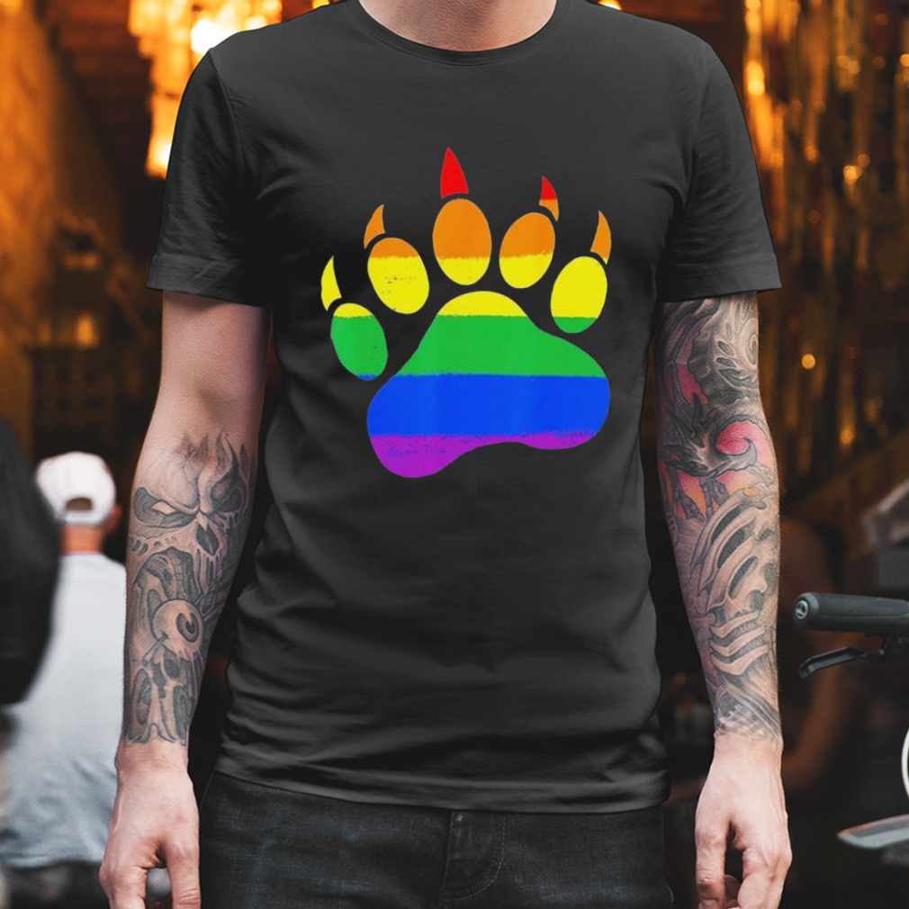 Gay Bear Paw Pride Lgbt Pride Polar Cubs Shirt