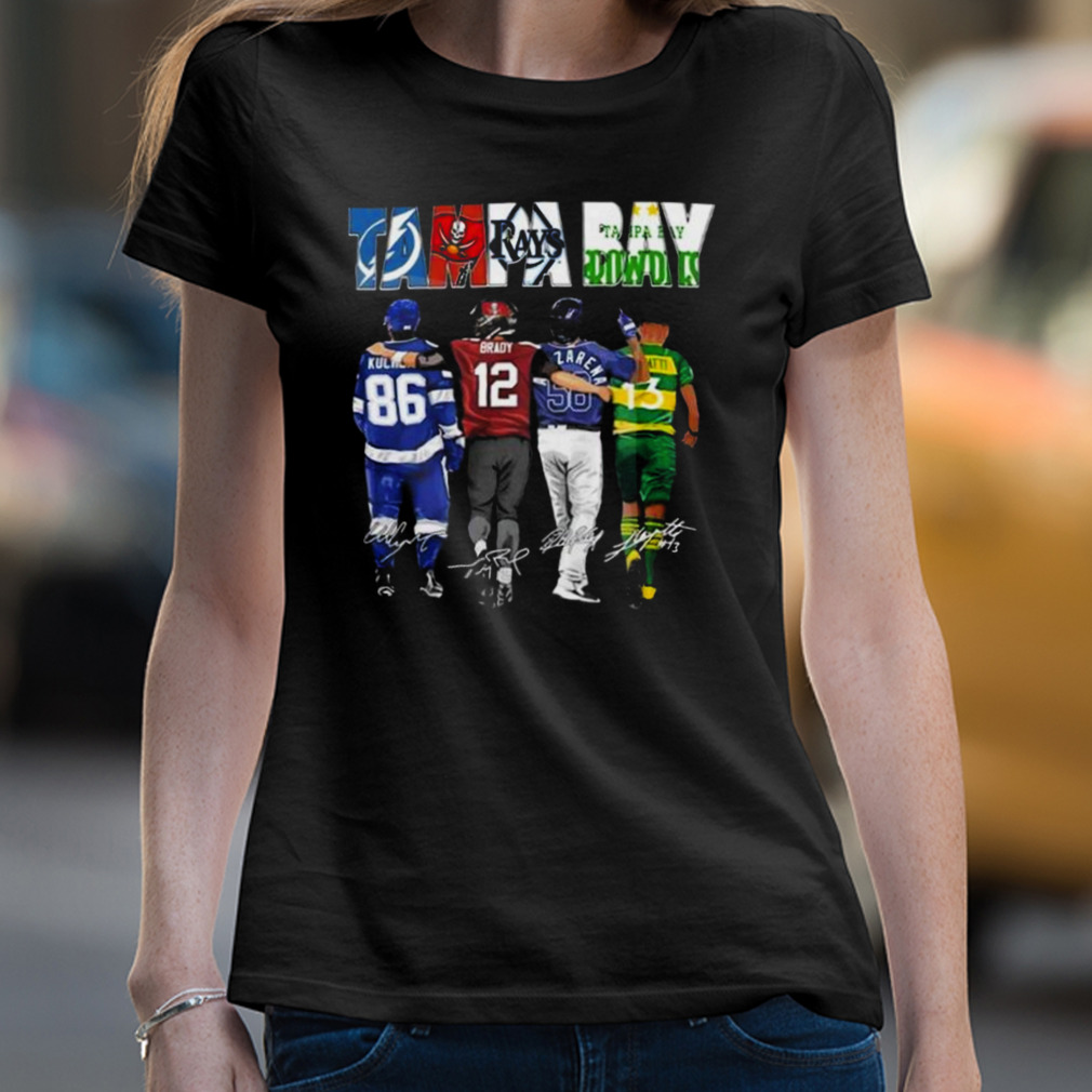 NEW Tampa Bay Rays Tampa Bay Buccaneers Tampa Bay Lightning Tampa Bay  Rowdies Unisex T-Shirt