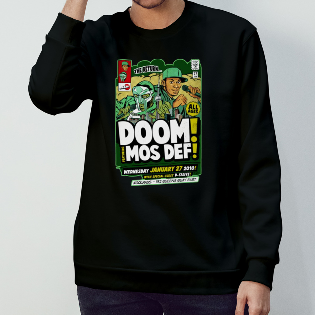 The Mos Def Mf Doom Rapper Shirt