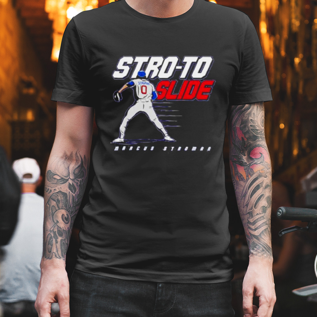 stro-to slide Marcus Stroman Chicago Cubs shirt