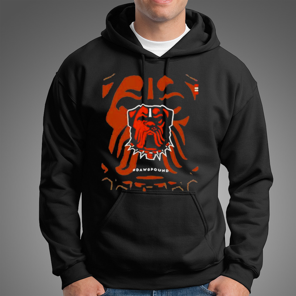 Dawg pound orange on sale hoodie