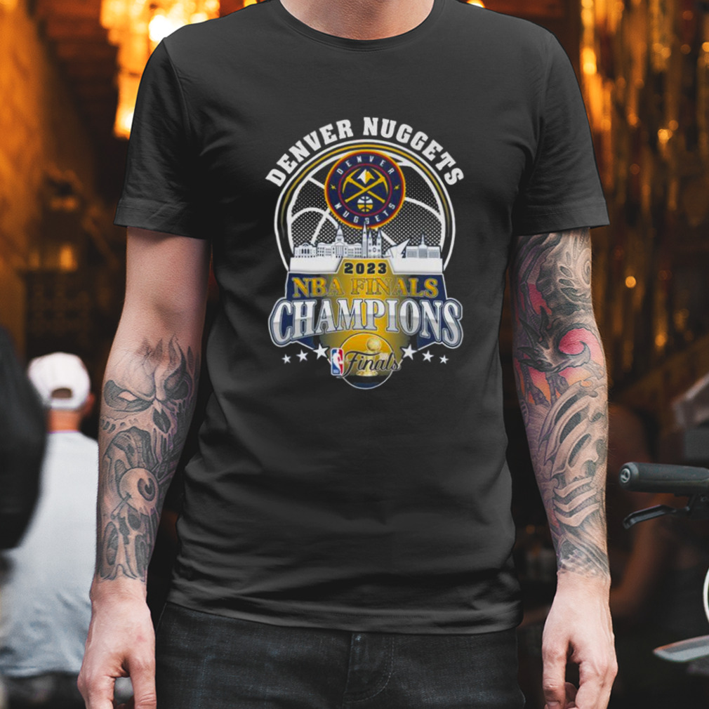 Denver Nuggets Skyline 2023 NBA Finals Champions shirt
