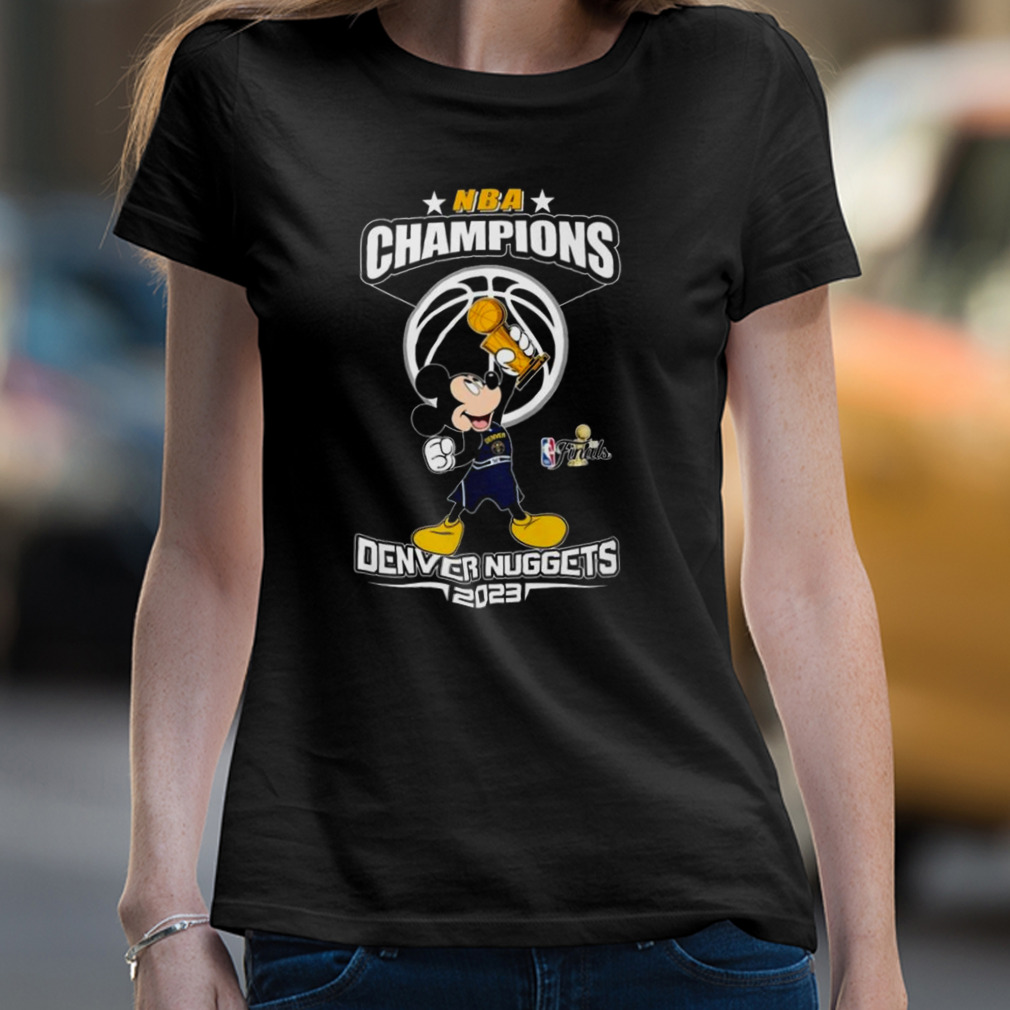 Mickey Mouse Denver Nuggets NBA Championship 2023 Unisex T-Shirt