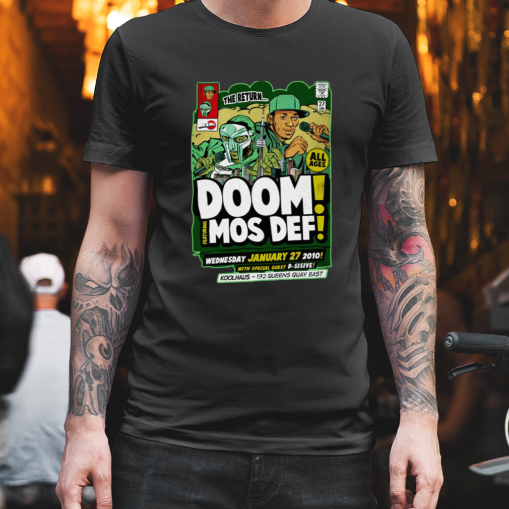 The Mos Def Mf Doom Rapper shirt
