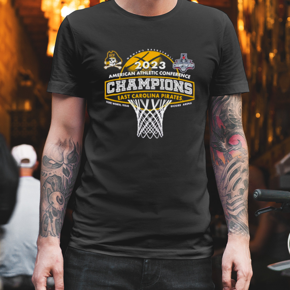 Ecu Pirates 2023 Acc Women’S Basketball Conference Tournament Champions Locker Room Shirt