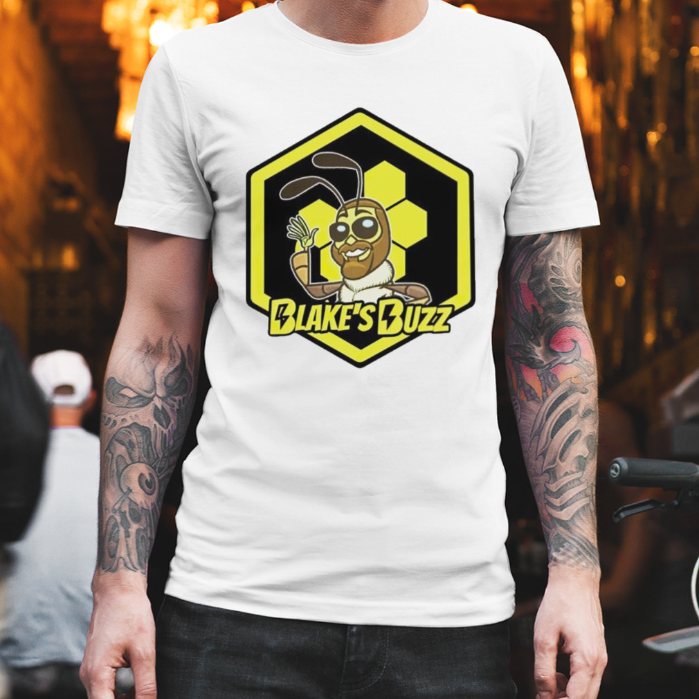 Blake’s Buzz bee logo shirt