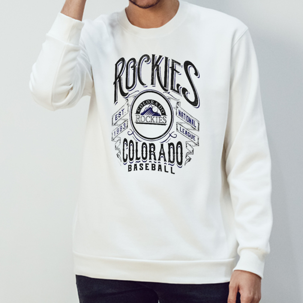 Colorado Rockies Collection Distressed Rock T-Shirt, hoodie