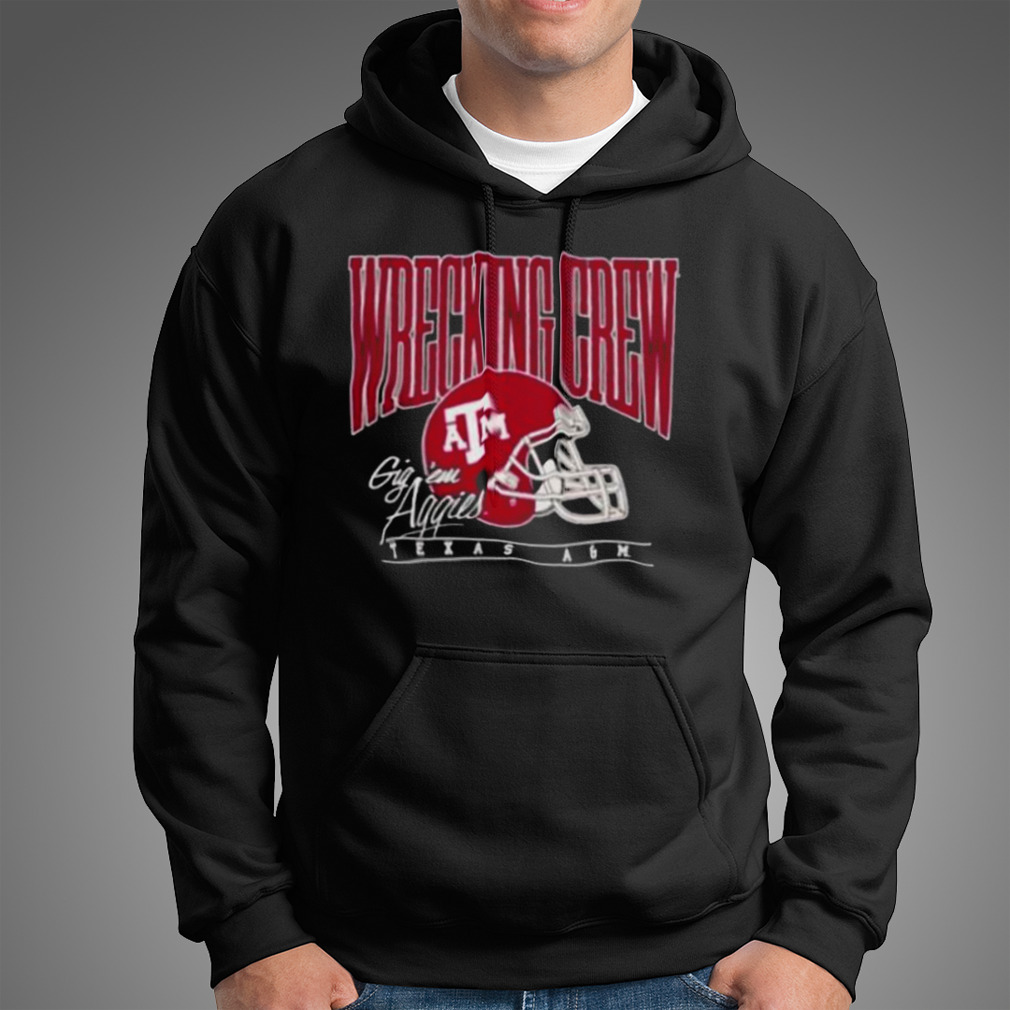 Texas a&m Football wrecking crew gig em aggies shirt, hoodie