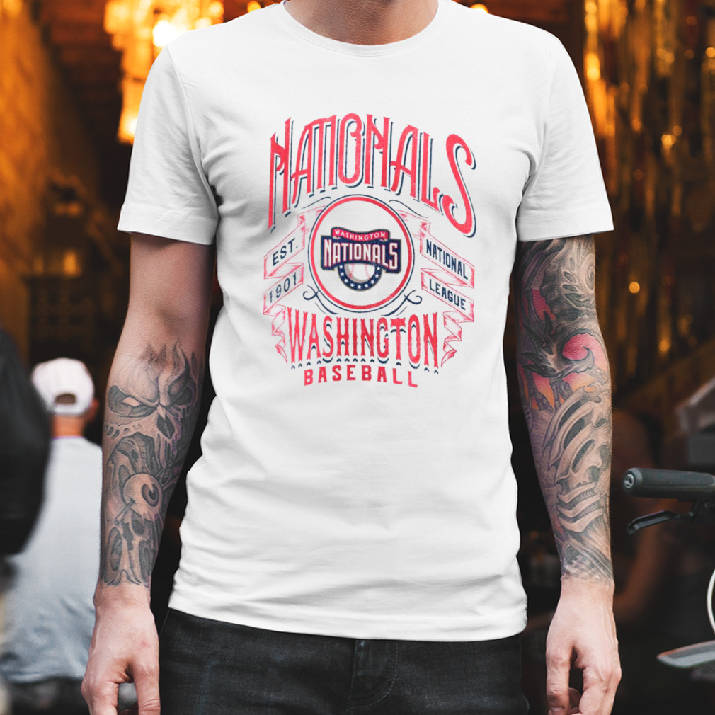 Washington Nationals Rucker Collection Distressed Rock T Shirt