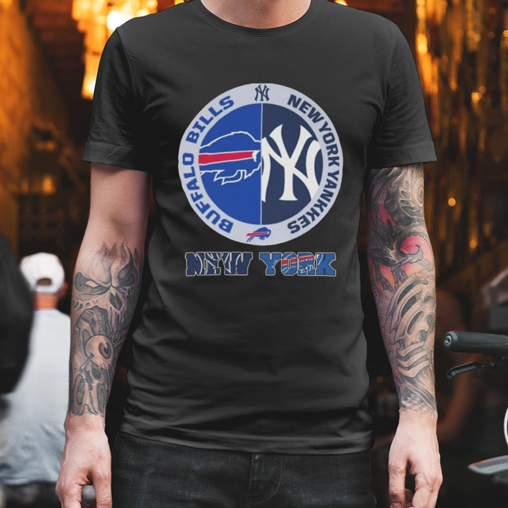 New York Sports Team Buffalo Bills And New York Yankees shirt