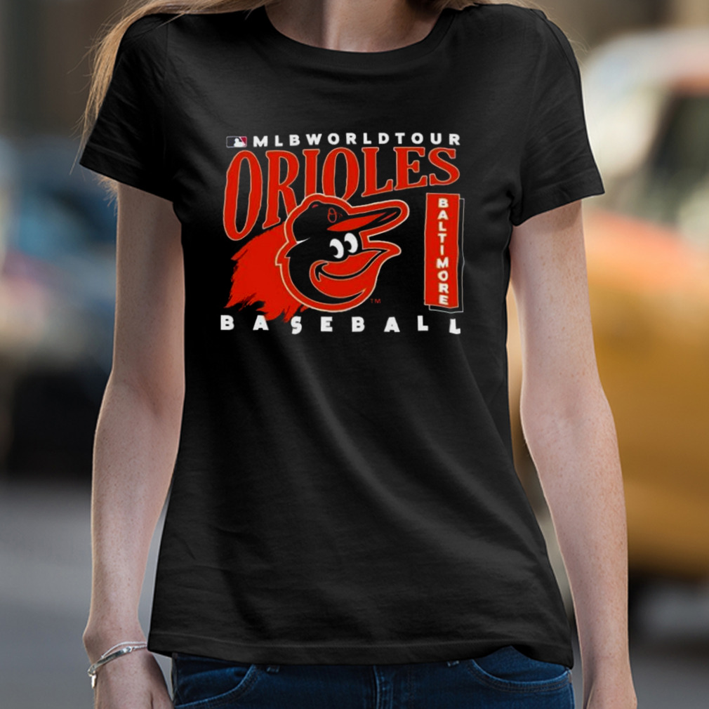 MLB World Tour Baltimore Orioles logo T-shirt, hoodie, sweater