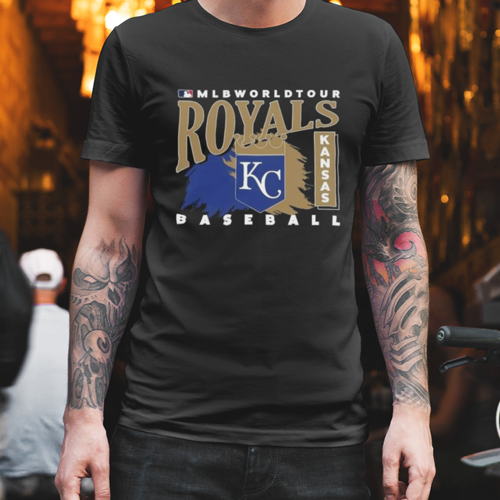Mlb World Tour Kansas City Royals Baseball Logo 2023 Shirt