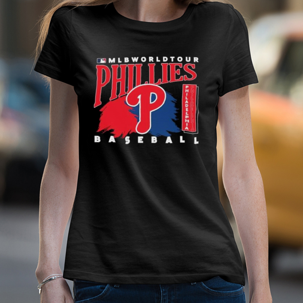 MLB World Tour Philadelphia Phillies Baseball Logo 2023 Shirt -  Freedomdesign