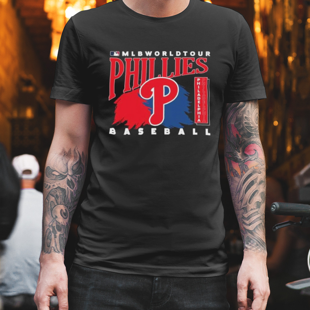 MLB World Tour Philadelphia Phillies Baseball Logo 2023 Shirt -  Freedomdesign