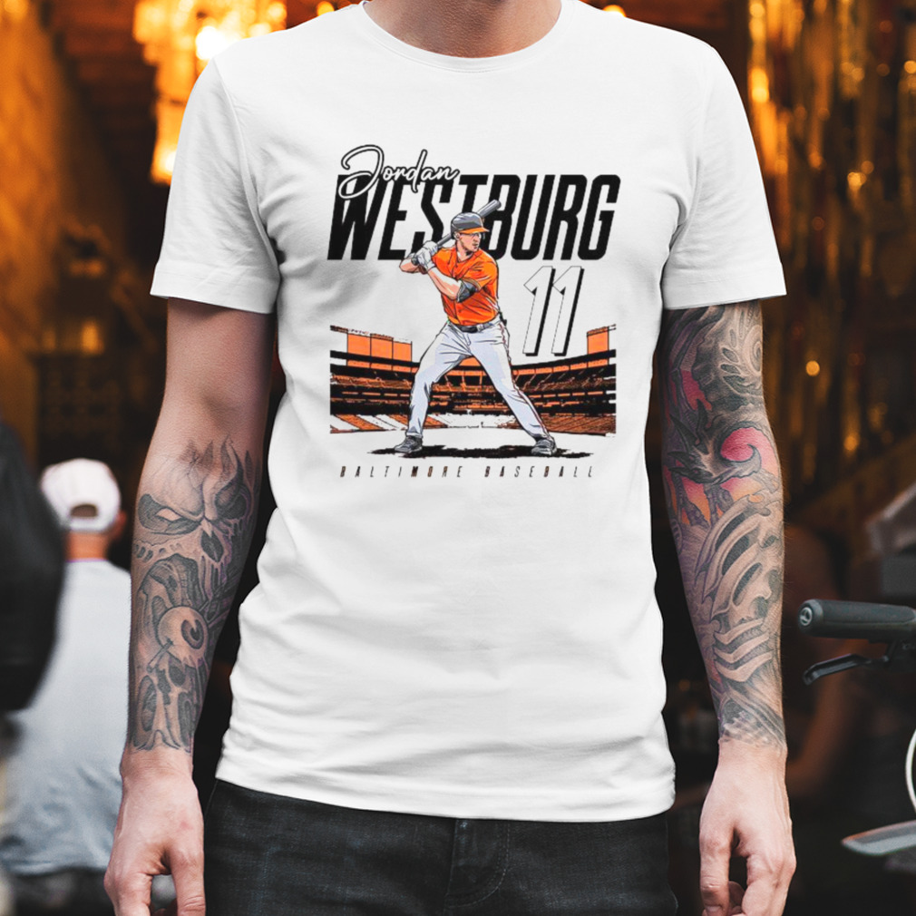 Jordan Westburg Baltimore Baseball MLBPA shirt