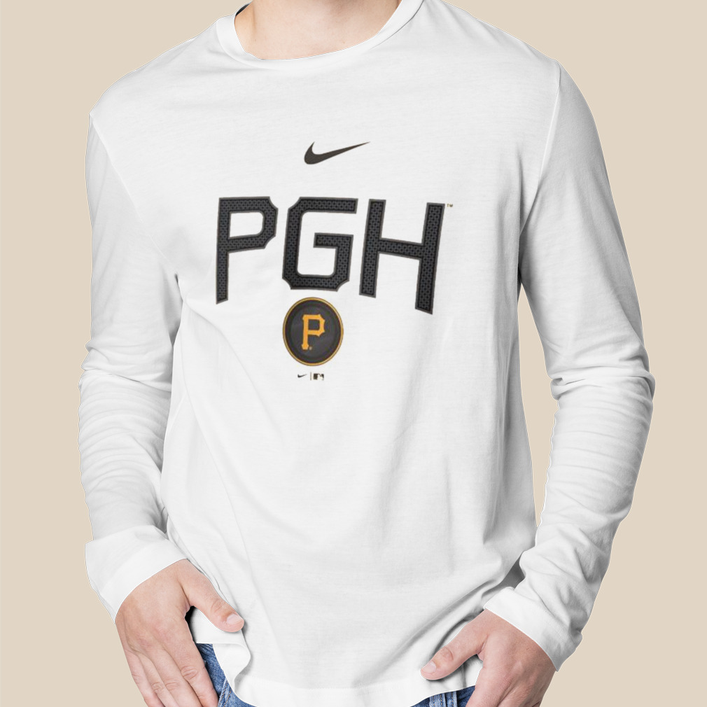 Pittsburgh Pirates Nike 2023 City Connect Large Logo T Shirt