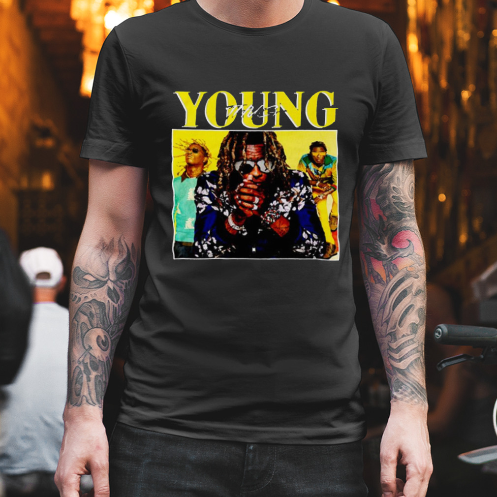 Yellow Young Thug shirt