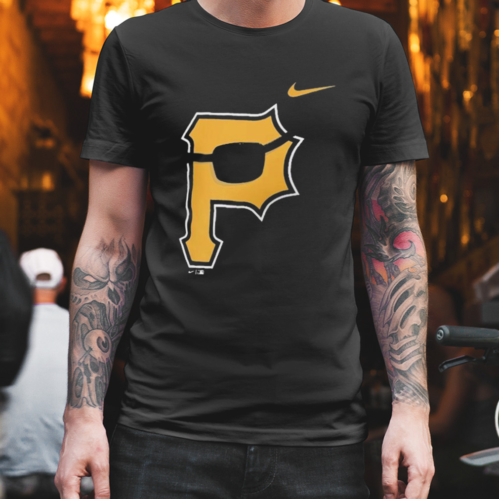 Men's Nike Gray Pittsburgh Pirates Large Logo Legend Performance T