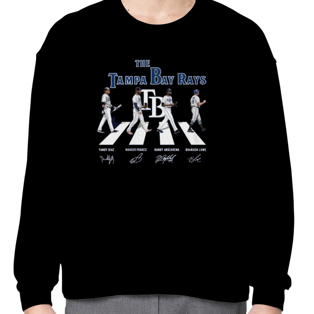 Original The Rays Abbey Road Signatures Tampa Bay Rays Randy Arozarena Shirt  For Men And Women