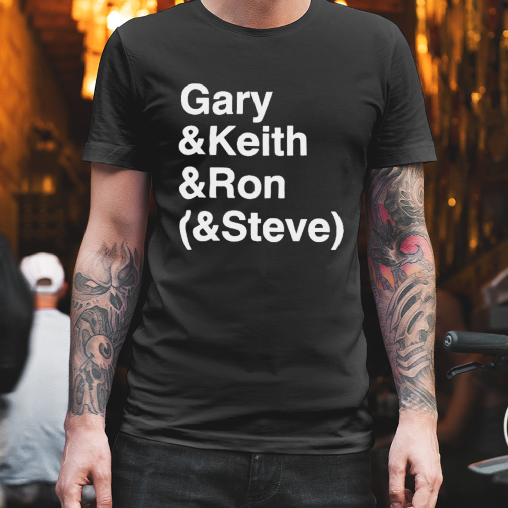 Danielle Sepulveres Wearing Gary Keith Ron Steve Shirt