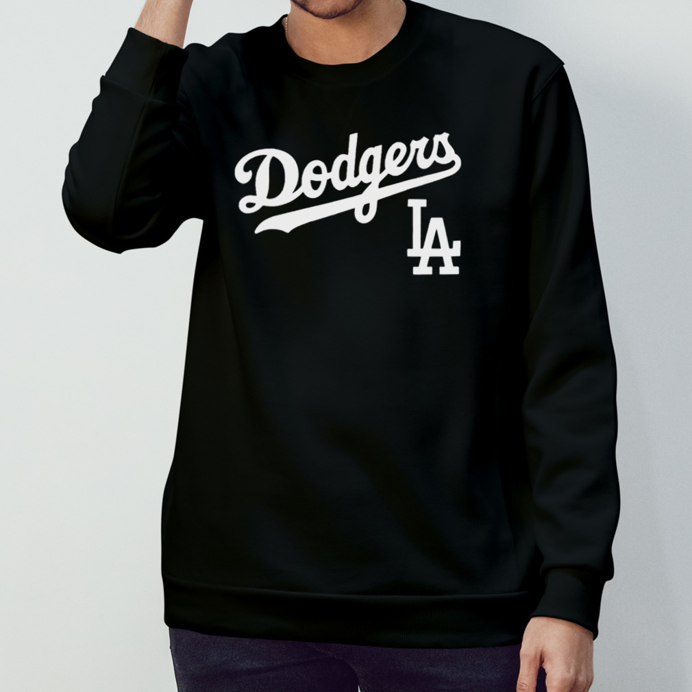 MLB Baseball Harry Potter My Patronus Is A Los Angeles Dodgers V-Neck T- Shirt