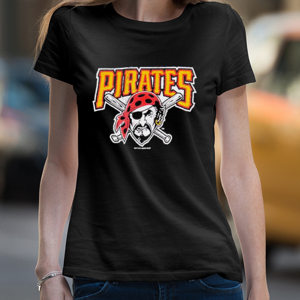 Pittsburgh Pirates Youth Distressed Logo T-Shirt