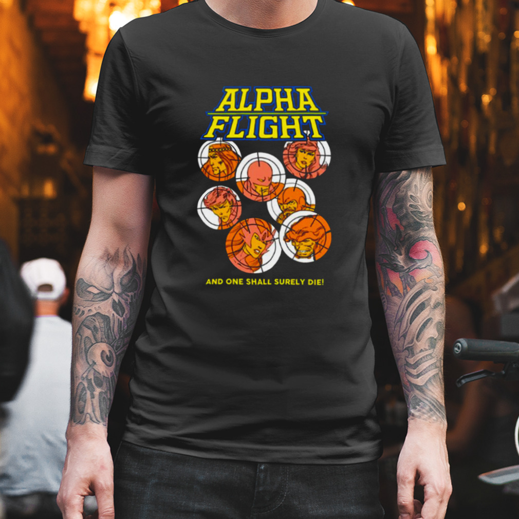Alpha Flight Team Marvel shirt